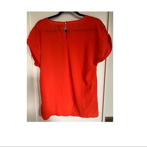 NWT GAP high low semi sheer blouse.